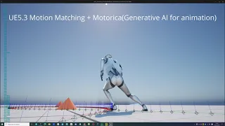 WIP - UE5.3 Motion Matching using Motorica