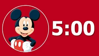 5 Minute Radial Timer - MICKEY MOUSE EDITION