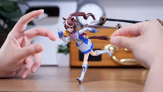 The Making : Comparison of Uma Musume and a Human’s Running Form | Stop Motion | Tokai Teio