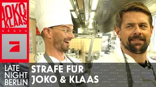 Joko & Klaas müssen für 2.500 ProSieben-Mitarbeiter:innen kochen | Strafe | Late Night Berlin