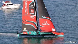 Emirates Team New Zealand AC75 Taihoro Auckland New Zealand - 2024.