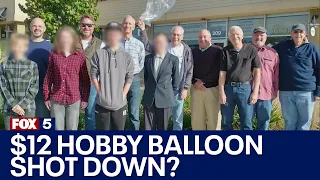 Did a U.S. fighter jet shoot down a hobby balloon?