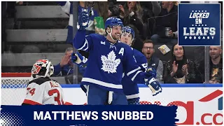 Did Auston Matthews get snubbed for the Hart?