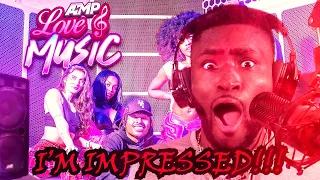 I DIDN'T EXPECT THIS!!!! AMP LOVE & MUSIC (REACTION)