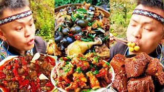 🔥Country Food Collection - I love chili so much丨Chinese Food Eating Show丨TikTok Funny Videos