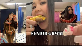 GRWM To School (SENIOR EDITION!!)