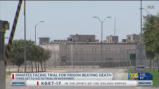 3 facing trial in Wasco prison beating death