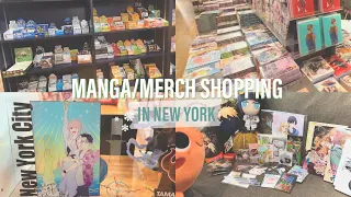 Manga/Merch Shopping + Haul | NEW YORK VLOG (Part 2)