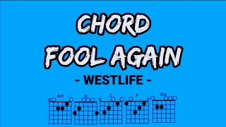 Fool Again - Westlife ( chord with lyrics) #westlifesong