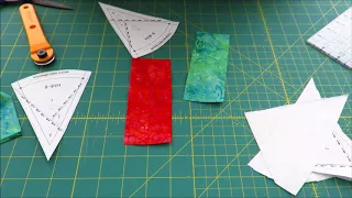 How to use scraps for a star point