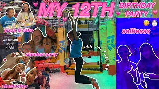 12TH BIRTHDAY PARTY🎉 | sleepover + urban air  ( part 2 )