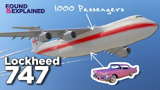 1000 Passenger C-5 Galaxy That Could Transport Cars As Luggage - The Lockheed L-500