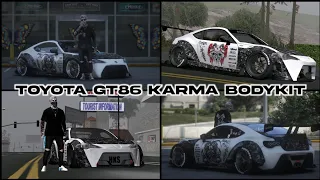 SHARE!!! MOD TOYOTA GT86 KARMA BODYKIT + LIVERY ALA² TIFANSAN || GTA SA ANDROID