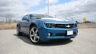 2010 Chevrolet Camaro Review - 2LT RS Aqua Blue Metallic