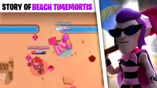 BEACH TIME MORTIS STORY🏖️ | Brawl Stars Storytime | Team XS