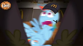⚠ Dashie gets CAUGHT LACKING at McDonalds ⚠ (Ai Animation)
