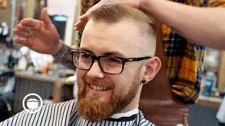 A Great Haircut for a High Hairline with Thin Hair