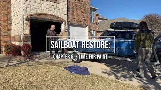 Lido 14 Sailboat Restore: Chapter 6 - Time For Paint
