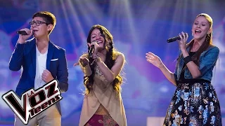 Valentina, Ananya y Simón cantan ‘Desvanecer’ | Batallas | La Voz Teens Colombia 2016