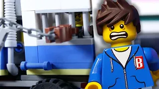 LEGO City Prisoner Escape Fail STOP MOTION LEGO Police vs Crooks | LEGO | Billy Bricks