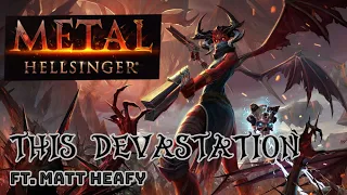 Metal Hellsinger - This Devastation | Lyric Video