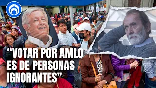 Epigmenio Ibarra critica comentarios en redes sociales que asocian ignorancia a AMLO