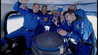 Blue Origin NS-19 Inside Capsule Experience!