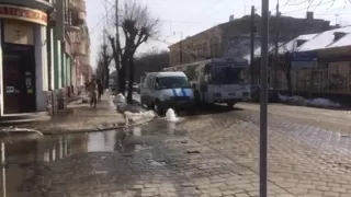 Фонтан води на вулиці Головній, Чернівці