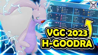 HISUIAN GOODRA Simply Doesn't GO DOWN in VGC 2023 Regulation D