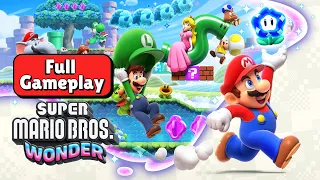 Super Mario Bros Wonder Full Gameplay Walkthrough 1080p HD // No Commentary