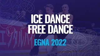 PIZZORNI / BUCCIARELLI (ITA) | Ice Dance Free Dance | | Women Short Program | Egna 2022 | #JGPFigure