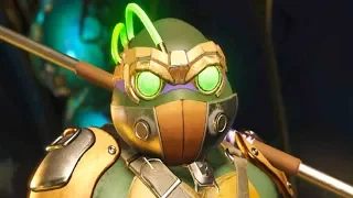 Injustice 2 PC - All Super Moves on TMNT Donatello Look of Shredder's Enemies Costume 4K Gameplay