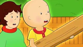 Caillou Builds a Fort ★ Funny Animated Caillou | Cartoons for kids | Caillou