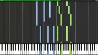 Назад, Назад, Моме, Калино - synthesia tutorial