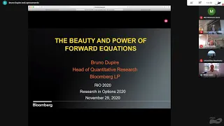 Research in Options 2020 - Bruno Dupire - The Beauty and Power of Forward Equations