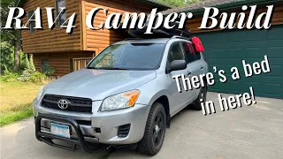 2012 Toyota RAV4 Camper Build