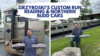 Reading & Northern RDC Budd Cars Grzyboski's Custom Run!