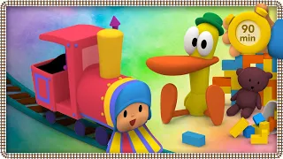 🚂 POCOYO AND NINA - Pocoyo, The Machinist [90 min] | ANIMATED CARTOON for Children | FULL episodes