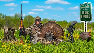 GOBBLERS EVERYWHERE! - Iowa PUBLIC LAND! | Turkey Vest Dump