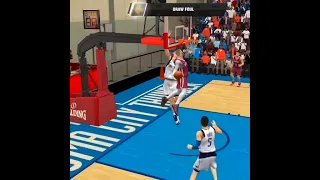 He dunked on Porzingis😲insane poster...nba 2k20 mobile #nba #dunks #shorts