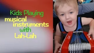 Kids playing Musical Instruments with Lah-Lah | Community | Lah-Lah