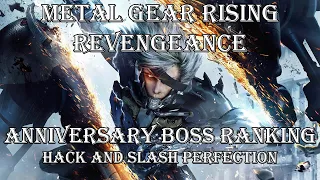 Every Boss in Metal Gear Rising Revengeance Ranked From Worst to Best - MattTGM /Anniversary Ranking