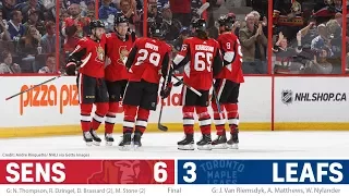 Oct 21: Sens vs. Leafs - Players Post-game Media