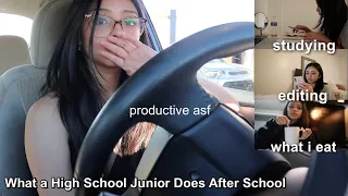 A REALISTIC After School Night Routine of a Junior in High School ♡