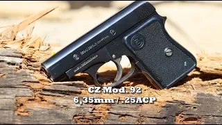 Serie - We shoot them all - CZ Mod. 95 - 6,35mm Browning (.25ACP)