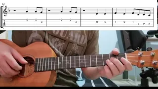 Radioactive (Imagine Dragons) - Easy Beginner Ukulele Tabs With Playthrough Tutorial Lesson