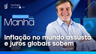 🔴 19/10/2022 INFLAÇÃO NO MUNDO ASSUSTA e JUROS GLOBAIS SOBEM | Resumo da Manhã com Motta