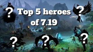 How to climb solo ranked in 7.19 - these 5 heroes fit every game!