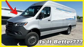 Test Drive First Impressions Of New AWD Mercedes Sprinter For Van Life