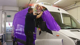 Vehicle Van Vinyl Wrapping and Branding